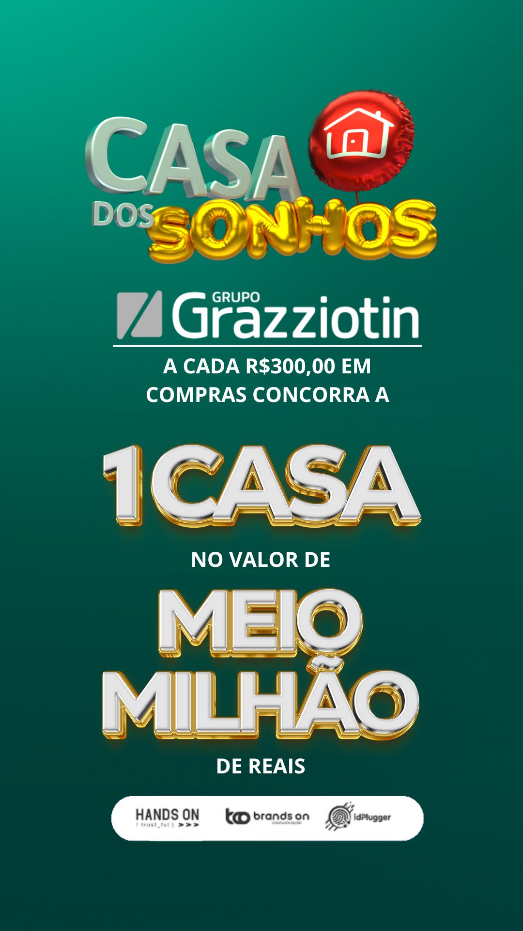 Grazziotin Casa dos Sonhos - case Capa